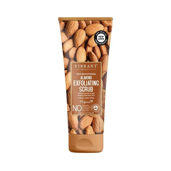 Vibrant Beauty Brightening Almond Scrub 200 ML