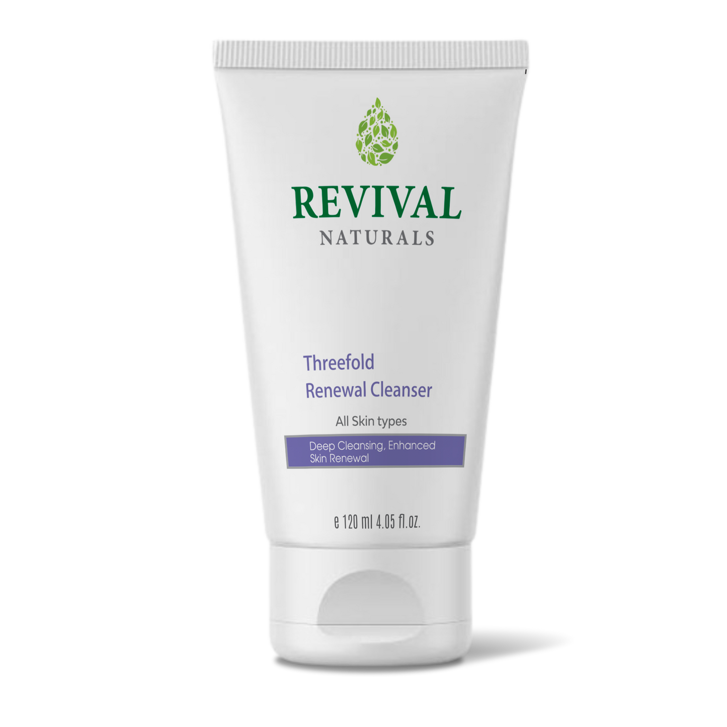 Revival Naturals Three fold Renewal cleanser 120ml