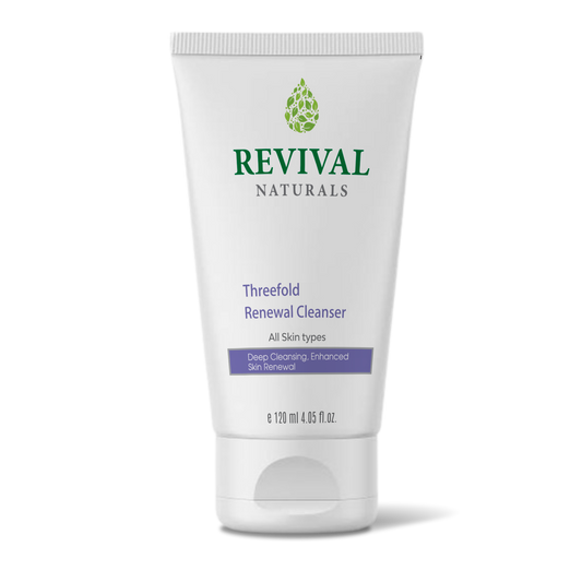Revival Naturals Three fold Renewal cleanser 120ml