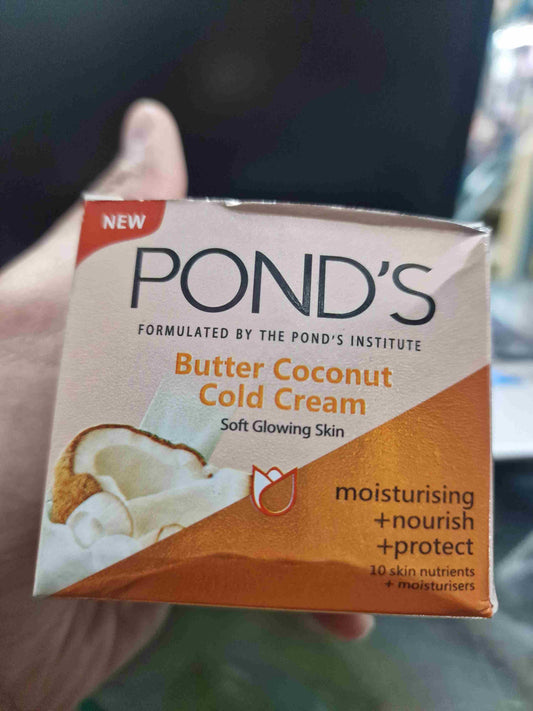 Ponds butter coconut cold cream moisture,nourish,protect70gm