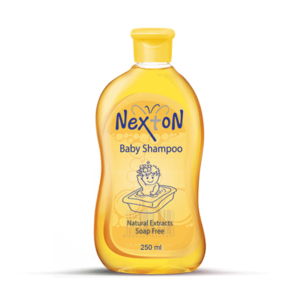 Nexton baby shampoo gentle to eyes soap free