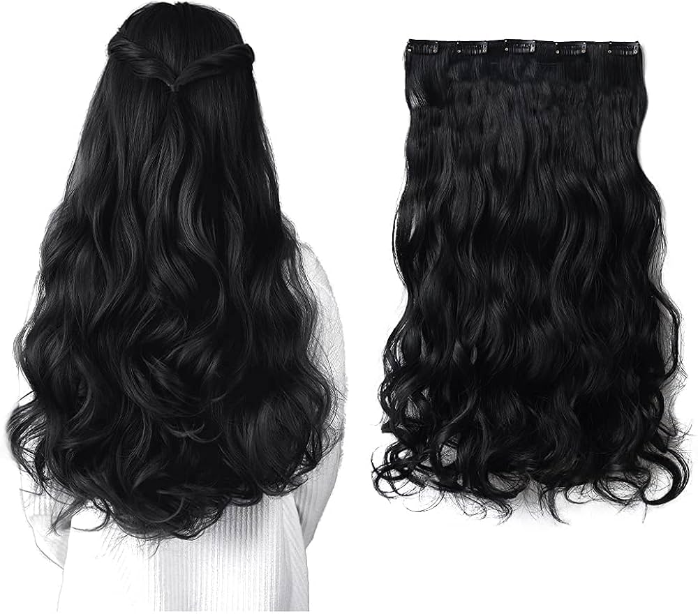 Hair Extensions Curls with Clips