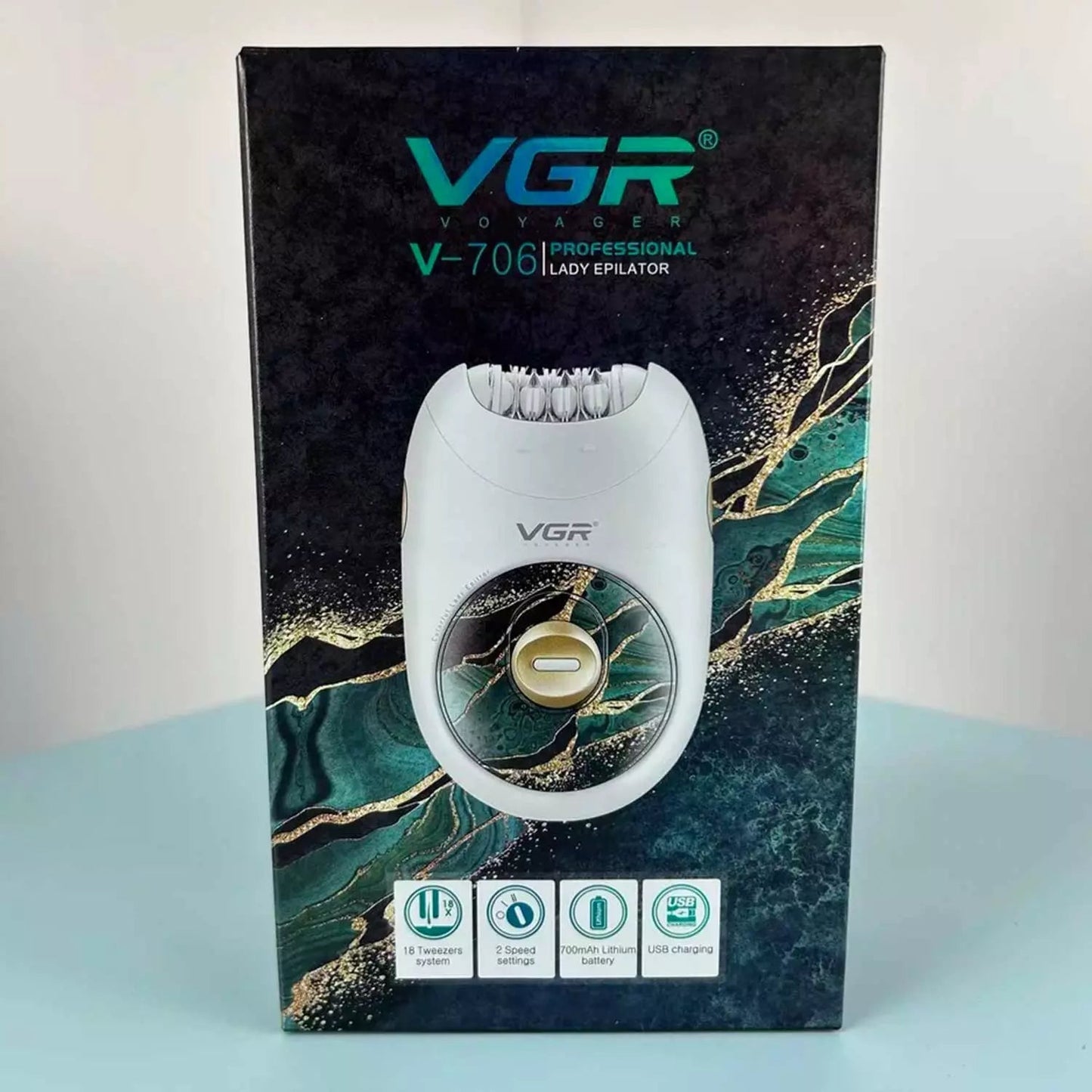 VGR professional epilator V-706