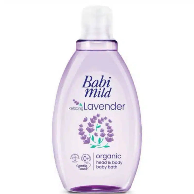 Babi mild relaxing lavender baby bath head to toe 180gm