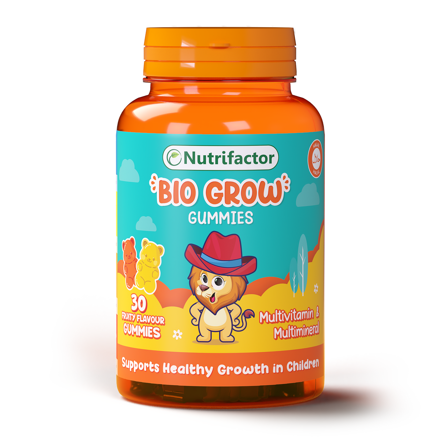 Nutrifactor Bio Grow Gummies for healthy Growth in Children 30Gummies