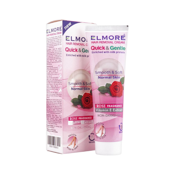 Elmore Hair Removal Cream Rose Fragrance 50gm