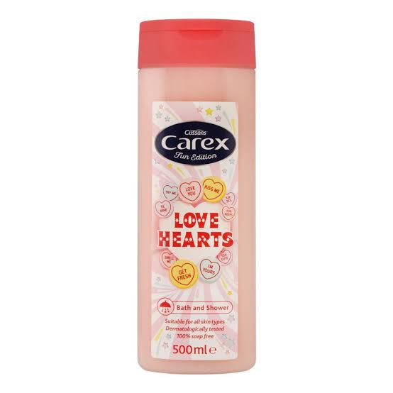Cussons Carex Love Hearts Body Wash 500ml