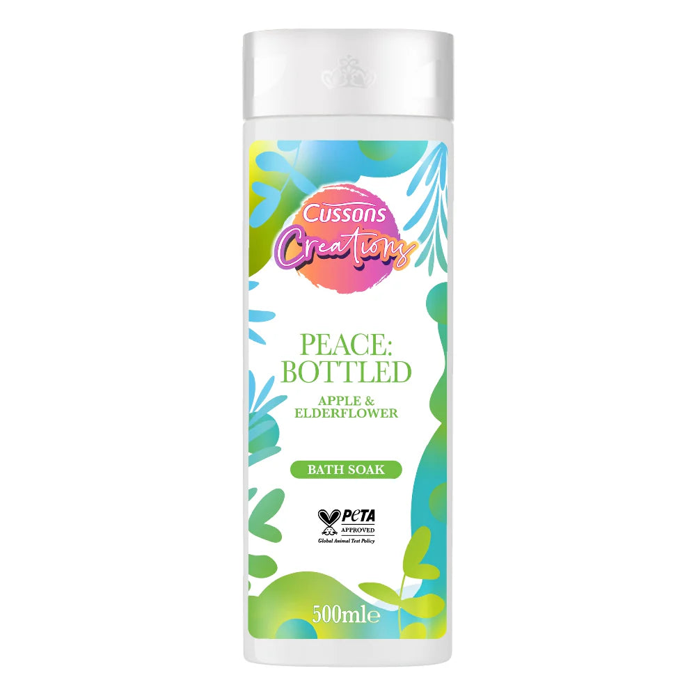 Cussons creations peace bottled apple&Elder flower 500ml