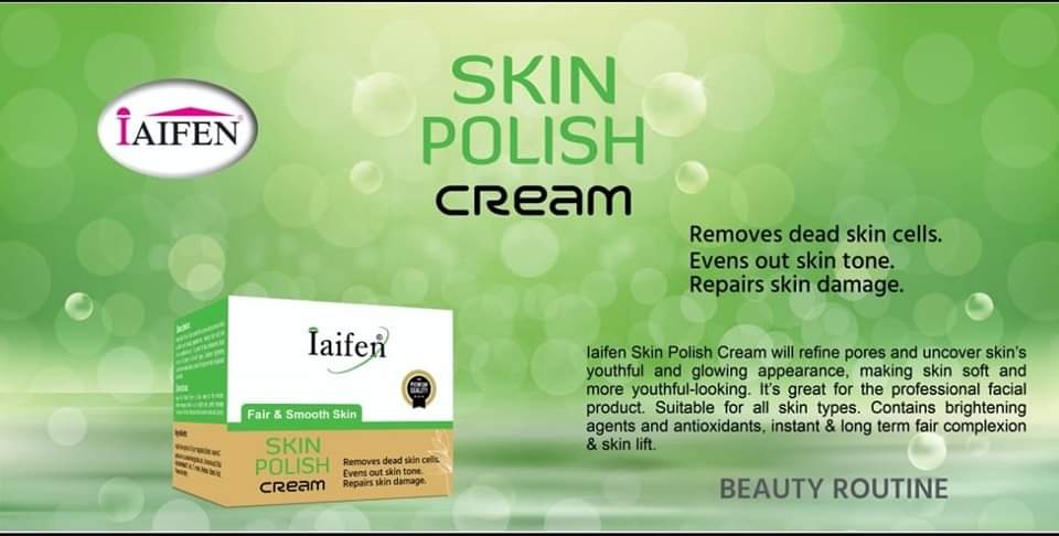 Iaifen skin polish cream for fair&smooth 250gm