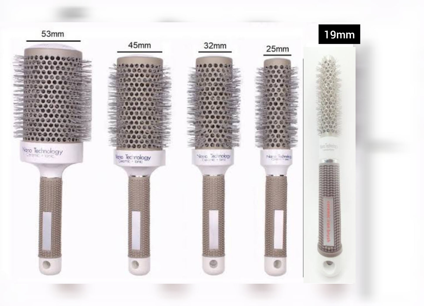 Nano Technology Round Brushes