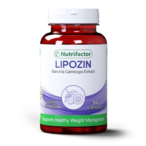 Nutrifactor Lipozin supports weight Loss 60 Capsules Garcinia Cambogia extract