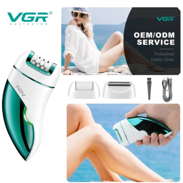 VGR 731 professional epilator 3in1