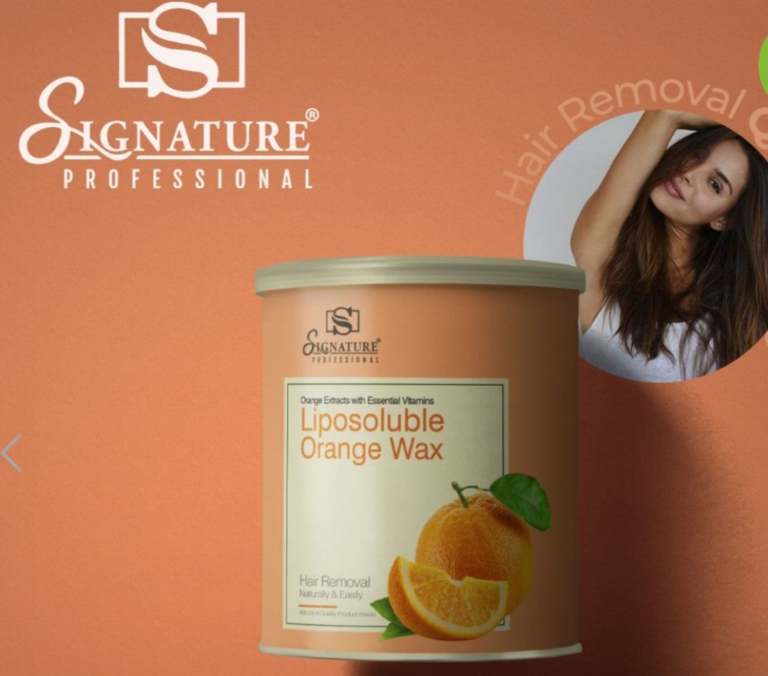 Signature Liposoluble Orange Wax 800ml