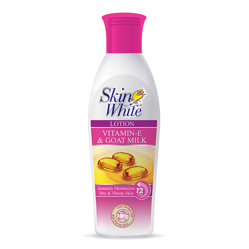 Skin White Moisturizing Lotion VitaminE & Goat Milk 150ml