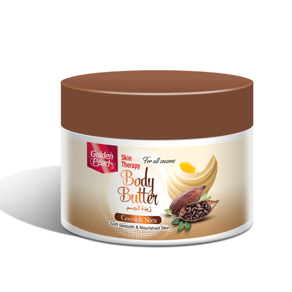 Golden Pearl Skin Therapy Cocoa and Shea Body Butter 200ml