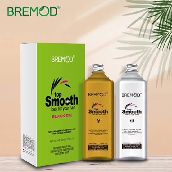 Bremod Top Smooth Black Hair Oil 500ml×2