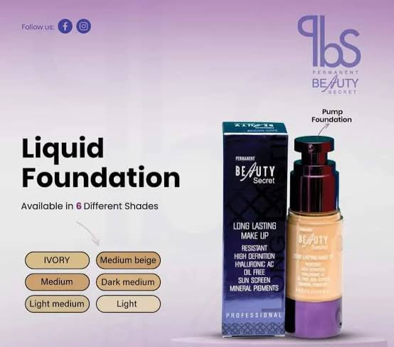 Beauty Secret foundation