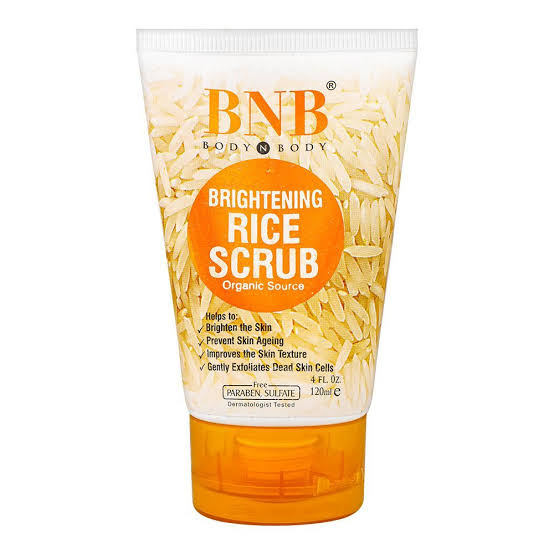 BNB Brightening Rice Face Scrub 120ml
