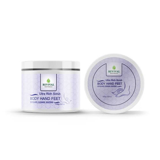 Revival Naturals Ultra Rich Scrub Body, Hand, Feet 100gm