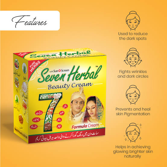 Seven herbal beauty cream