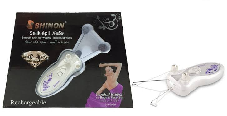 Shinon silk epil rechargeable for body&face