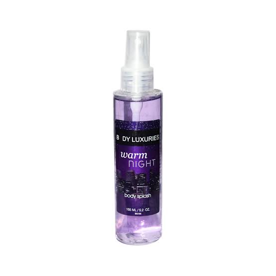 Body Luxuries Warm Night Splash/Mist/Cologne 155ml