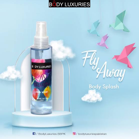 Body Luxuries FlyAway Splash/Mist/Cologne 155ml