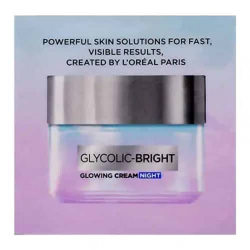 LOreal Paris Glycolic-Bright Skin Whitening Night Cream 50ml