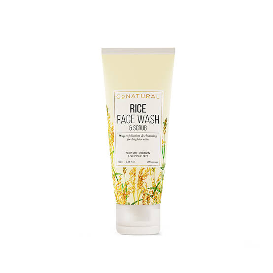 Co Natural Rice FaceWash & Scrub 100ml