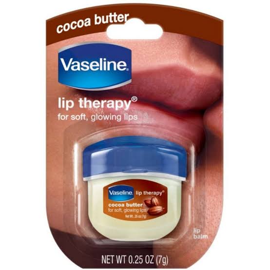 Vaseline Lip Therapy Lip Balm Mini, Cocoa Butter, 7gm