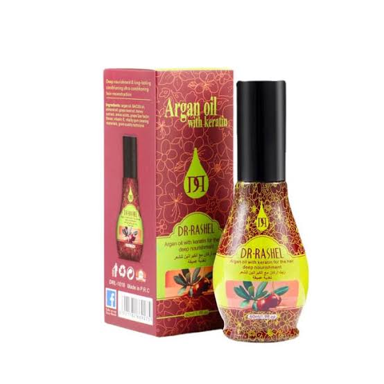 Dr rasheel keratin argan oil Hair serum 60ml