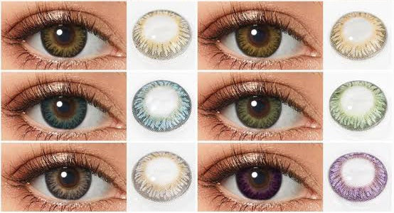 Lens with Free water solution  B.C 8.6MM, DIA 14.2MM