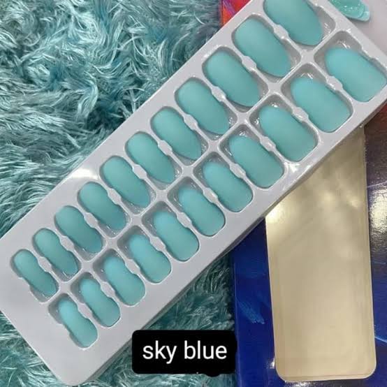 Miss Rose Hand Nails sky Blue