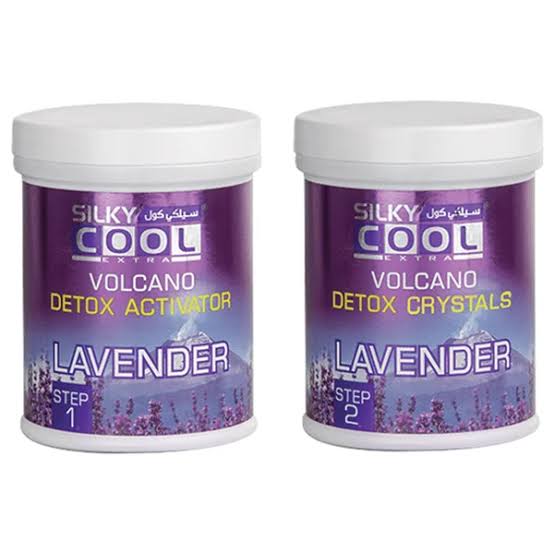 Silky Cool Volcano Detox Step 1&2 2000ml for hand foot