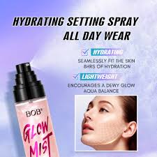 BOB glow Mist Hydrating Setting Spray FIXER 100ml