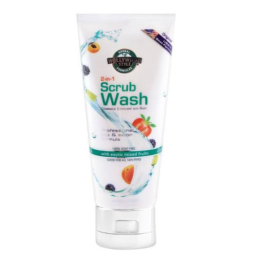 Hollywood Style 2in1 Scrub,Wash, 150ml