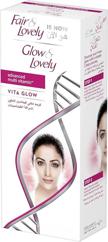 Fair & lovely glow & lovely vita glow cream 80gm made in dubai