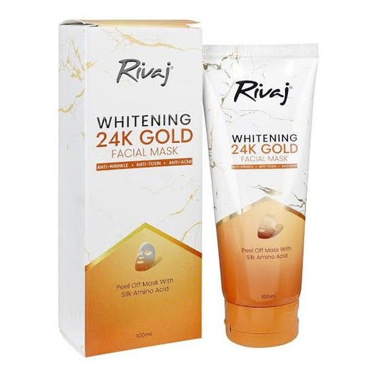 Rivaj Whitening 24K Gold Mask Peel OFF 100ml