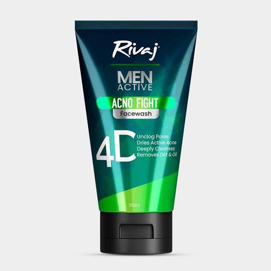 Rivaj Men Active Acno Fight Face wash (100ml)