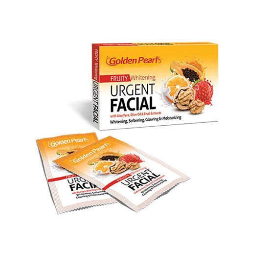 Golden Pearl Fruity Whitening Urgent Facial Sachet 25ML