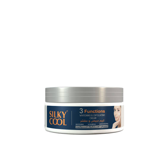 Silky Cool 3 in 1 Whitening & Exfoliating Cream 200ml