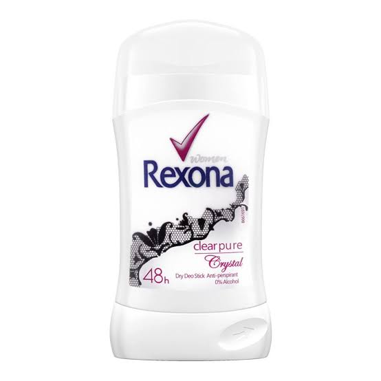 Rexona Women 48H Clear Pure Crystal Anti-Perspirant Deodorant stick, For Women, 40ml
