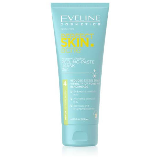Eveline skin perfect acne 3in1 mask 75ml