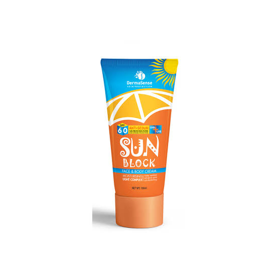 DermaSense SunBlock SPF60 150ml