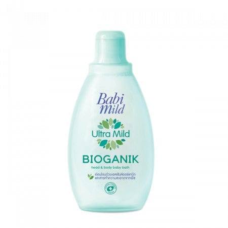 BABI MILD BABY BATH Bioganik 180 ML head to toe