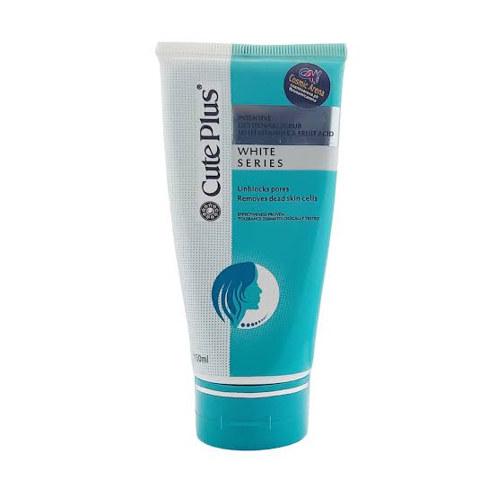 Cute Plus Intensive Lightening Scrub 150ml with VITE&FruitAcid