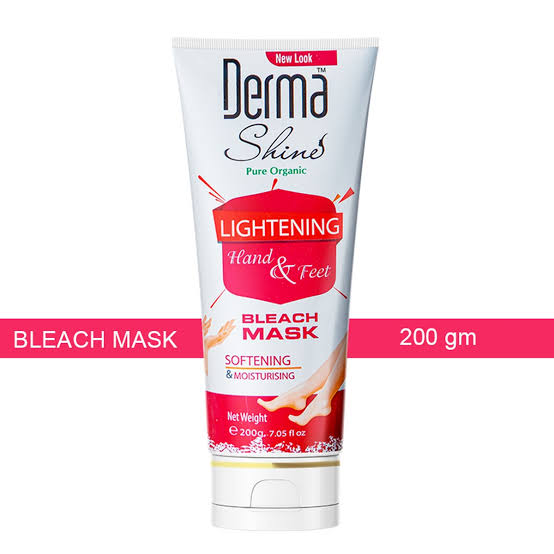 Derma Shine Hand and Feet Lightening Bleach Mask 200gm