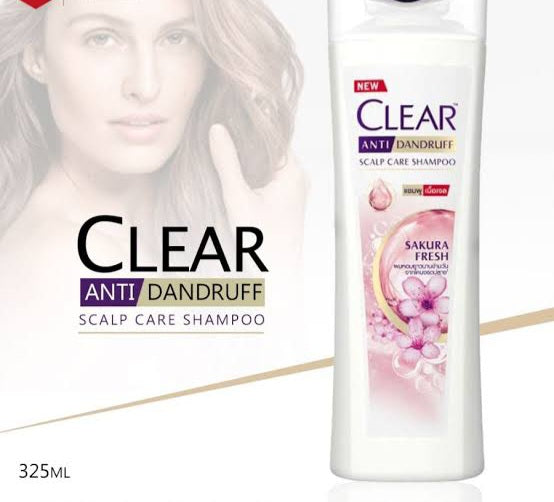 Clear AntiDandruff Sakura fresh Shampoo 325ml