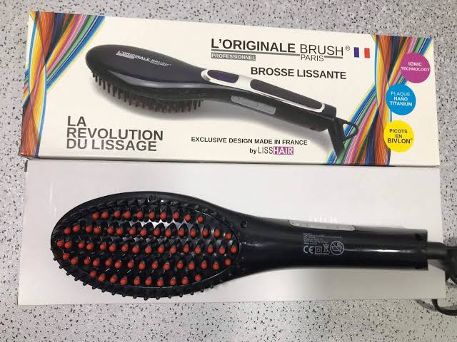 L’Originale Brush Hair Straightener