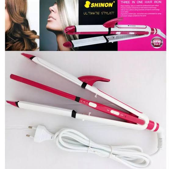 Shinon 3in1 8088 model Curl+Straight+crimper